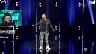 Spectacle de alban ivanov sketch humour minos react humour drole reaction albanivanov fyp [upl. by Blinnie674]