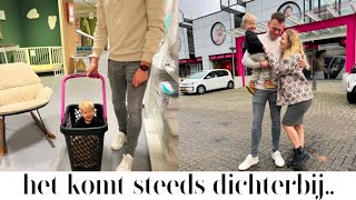 BABYUITZET SHOPPEN  MEGA SHOPLOG  Weekvlog✨ [upl. by Lilak]