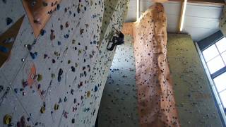 Sportclimbing  Klettern bis ans Limit  Verhalten beim Sturz [upl. by Druce]