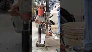 Concrete core cutting and Testing Civil engineering trending ytshorts virap ho gayavirap kar do [upl. by Kelcey846]