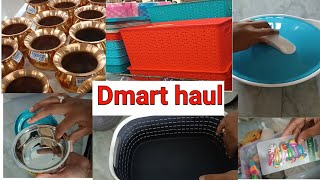 Dmart latest offers on household and kitchen productsChennai dmart shopping hauldmart [upl. by Winer]