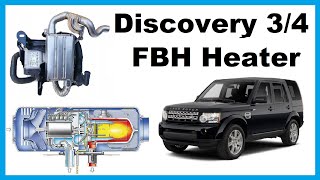 Land Rover Discovery 3 amp 4  Range Rover FBH heater Webasto Thermo Top V [upl. by Ayinat924]