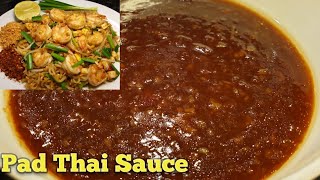 สูตรน้ำผัดไทย ง่ายๆใครๆก็ทำได้  Pad thai sauce How to make pad thai sauce  17022019 [upl. by Anaihk]