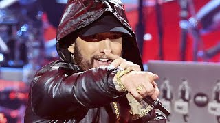 Eminem  Full Live at Rock amp Roll Hall of Fame 2022 Induction ft Ed Sheeran amp Steven Tyler 4K [upl. by Shirah]