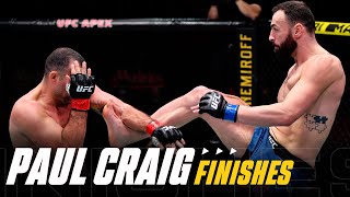 Every Paul Craig UFC Finish [upl. by Ivey474]