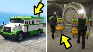 GTA 5  What Happens if you Follow the Money Trucks [upl. by Noorah]