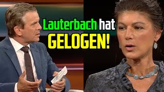 Wagenknecht spricht KLARTEXT bei Lanz [upl. by Nyllewell467]