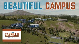 Campus Life History and Expansion  Cabrillo  Cities Skylines 14 [upl. by Yhpos]