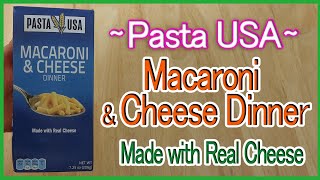 Pasta USA  Macaroni amp Cheese [upl. by Norehc]