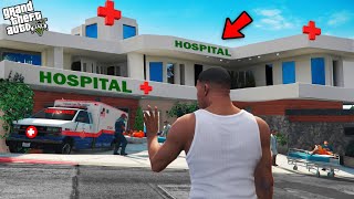 GTA 5  Franklin Change His House To Hospital In Gta 5  GTA 5 mods [upl. by Niahs]