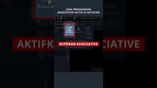 Cara mudah membuat arsiran dynamic block dengan ASSOCIATIVE HATCH autocad autocadtutorials [upl. by Ninnetta]