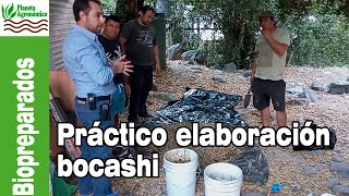 Taller práctico de ELABORACIÓN DE BOCASHI general y SENCILLO 🌻🍏 [upl. by Eustasius]