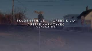 Skudeneshavn – Kopervik via Austre Karmøyveg [upl. by Nojad]