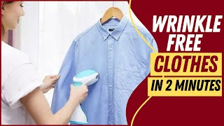 How to Steam Clothes to Get Wrinkles Out [upl. by Sateia]