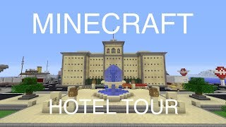 MINECRAFT  HOTEL TOUR [upl. by Justis382]