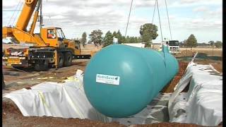 FRP Tank Installation [upl. by Pierpont878]