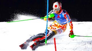 Petra VLHOVA  Slalom Run 2  Flachau AUT  2024  2nd Place [upl. by Nosmoht436]