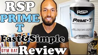 RSP PrimeT  Testosterone Booster  Supplement Review [upl. by Henryetta]