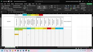 Modificar una rúbrica con Excel [upl. by Wyck]