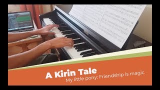 A Kirin Tale  MLP Piano Cover Sheet music amp MIDI [upl. by Coriss883]