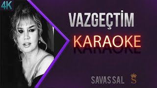 Sezen Aksu Vazgeçtim Karaoke [upl. by Letsirk342]