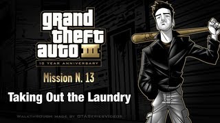 GTA 3  iPad Walkthrough  Mission 13  Taking Out the Laundry [upl. by Nabla]