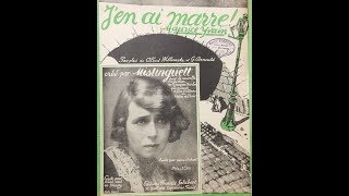 Mistinguett quot jen ai marre  quot 1948 [upl. by Sihtnyc596]