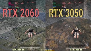 Rtx 3050 vs Rtx 2060 1080p gaming [upl. by Ruddy]