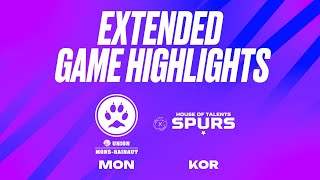 Union MonsHainaut vs House of Talents Kortrijk Spurs  Game Highlights [upl. by Eiroj]