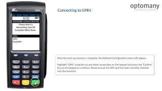 Pax S900  Connecting to GPRS [upl. by Anrym821]