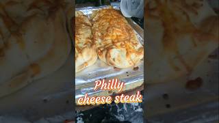 Philly Cheesesteak Calzone  how to make Philly cheesesteak  shorts [upl. by Aelsel]