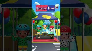 Bicycle race song  Tour de France Shorts ChuChuTV NurseryRhymes tourdefrance2023 BicycleRace [upl. by Eelrihs229]