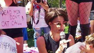 Jewish Voice for Peace rep Scout Speaks at SlutWalk Chicago 2017 [upl. by Ambert]