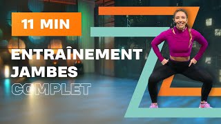 Entraînement intensif et complet de 11 minutes pour vos jambes  BasicFit [upl. by Amzaj513]