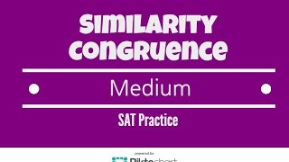 SAT Practice Similarity Congruence Proofs Medium [upl. by Soph]