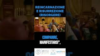 REINCARNAZIONE E RISURREZIONE RISORGERE [upl. by Mrots429]