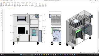 Solidworks  Máy Bơm Nhiệt [upl. by Atillertse]