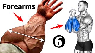 6 Best Big Forearm Exercise  Forearms Workout [upl. by Anot]