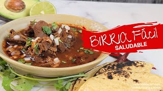 BIRRIA FÁCIL EN ESTUFA Baja en Grasa [upl. by Inaffets]