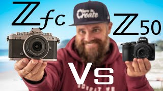 Nikon Zfc Vs Nikon Z50 Comparison Review [upl. by Assenay]