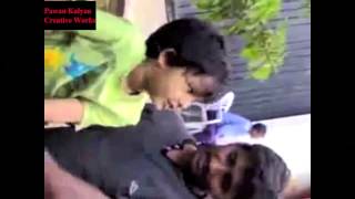 Pawan Kalyan Son Akira Nandan Playing with Power Star Fans [upl. by Benedikt]