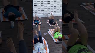 Empower Your Leadership Yoga in Desaru Malaysia 🚴‍♂️✨ shunya malaysia outdooryoga [upl. by Holcomb]