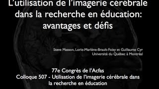 Utilisation de limagerie cérébrale dans la recherche en éducation  avantages et défis [upl. by Ainel]