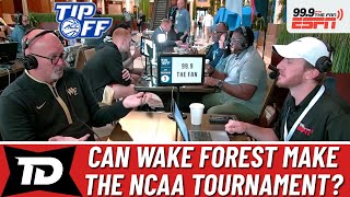 Wake Forest basketball coach Steve Forbes on transfer portal trying to make NCAA Tournament [upl. by Dnomasor]