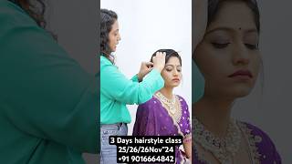 Hairstyle by Payal Patelhairstyle hairstyletutorialhairstylist bridalhairstyle bridalhairideas [upl. by Hux]