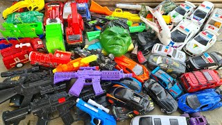 HUNTING TOYS GUNS AK47 M16 SHOTGUN SOFT BULLET GLOCK PISTOL REVOLVER WATER GUN SPORTCAR [upl. by Maritsa]