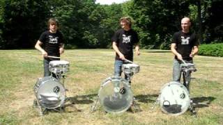 Playmobeat Drumtrio im Treptower Park [upl. by Randa268]