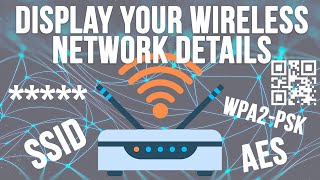 How to Quickly Find Your Wireless Password SSID Secuity Type amp More [upl. by Nihs]