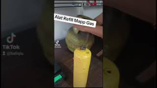 Alat Refill MAPP GAS dari elpiji [upl. by Grosz]