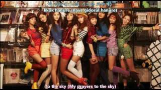 Star Star Star  SNSD  English Subs  Romanizations  Hangul [upl. by Nwahsan]